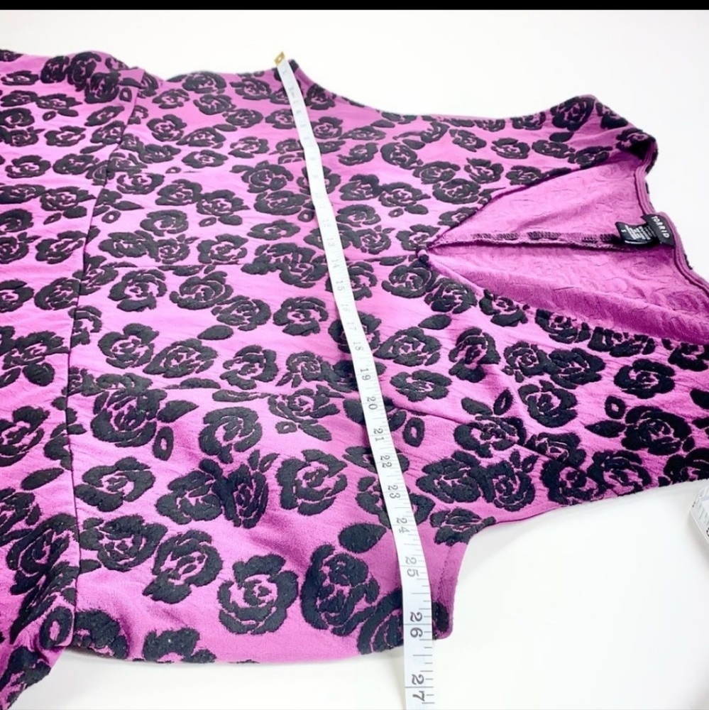 EUC TORRID FLORAL BABYDOLL TOP SZ. 5X - Picture 7 of 9